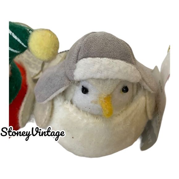 Featherly Friends 4pc Christmas Tree Ornament Set, NWT - Picture 5 of 8